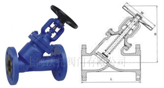 Y型波紋管截止閥,Y型波紋管截止閥結(jié)構(gòu)圖