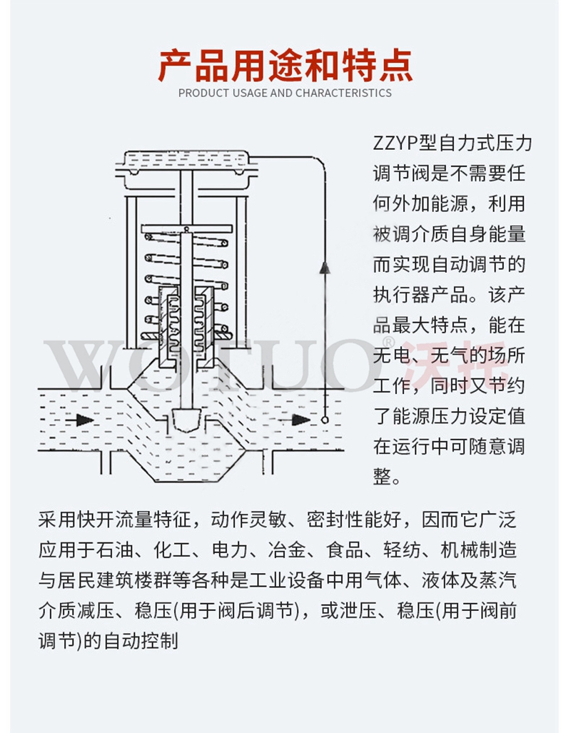 自力式調(diào)節(jié)閥工作原理