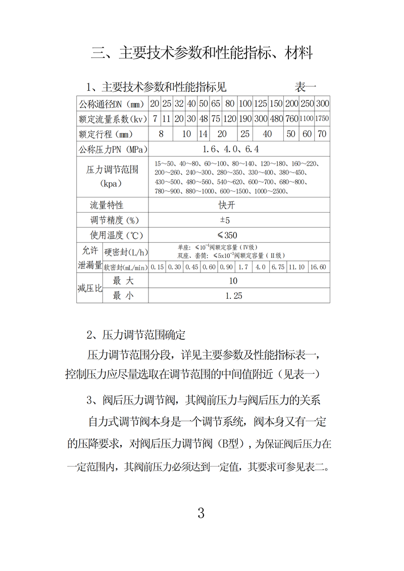 ZZY型自力式壓力調(diào)節(jié)閥說明書